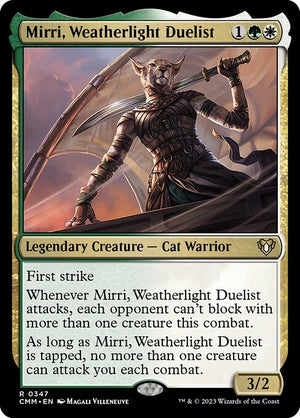 Mirri, Weatherlight Duelist (347) [Commander Masters]