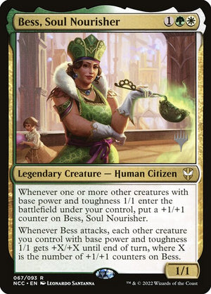 Bess, Soul Nourisher (67p) [New Capenna Commander Promos]
