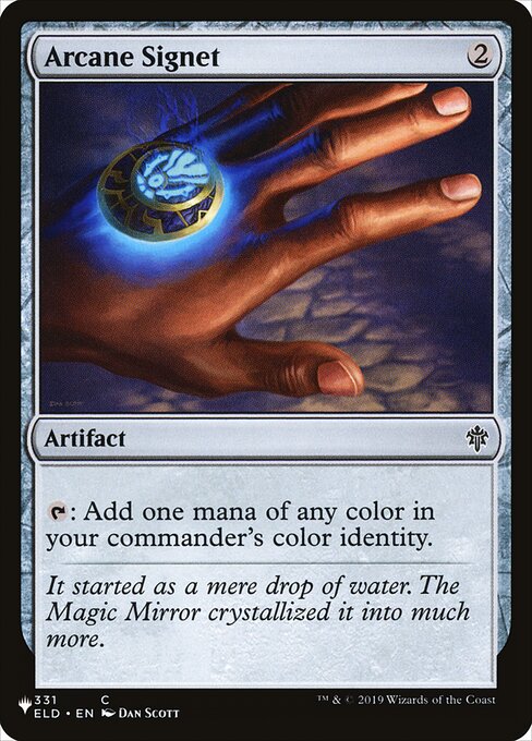 Arcane Signet (ELD-331) [The List]