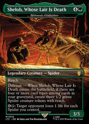 Ishkanah, Grafwidow (516) [Tales of Middle-earth Commander] [Borderless]