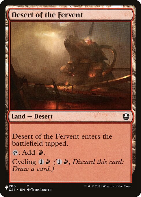 Desert of the Fervent (C21-286) [The List]