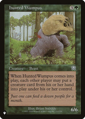 Hunted Wumpus (MMQ-253) [The List]