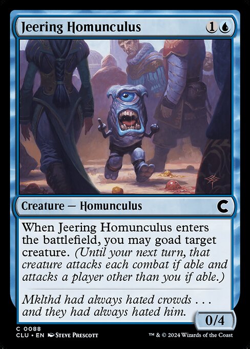 Jeering Homunculus (88) [Ravnica: Clue Edition]