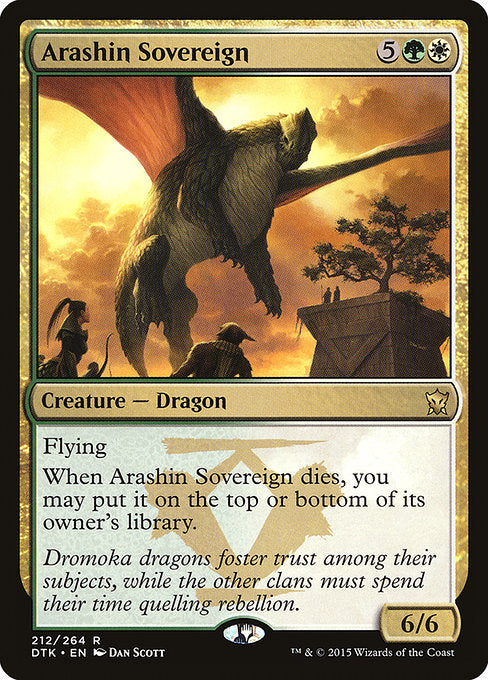 Arashin Sovereign (212) [Dragons of Tarkir]