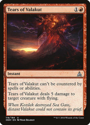 Tears of Valakut (118) [Oath of the Gatewatch]
