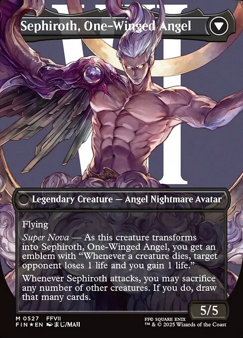 Sephiroth, Fabled SOLDIER // Sephiroth, One-Winged Angel (527) [Final Fantasy]