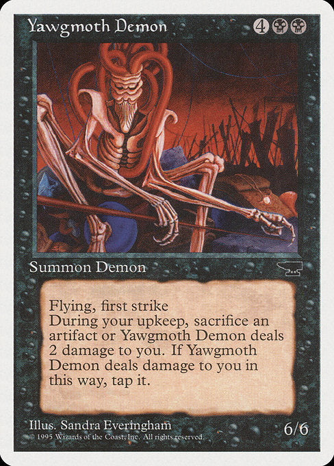 Yawgmoth Demon (42) [Chronicles]