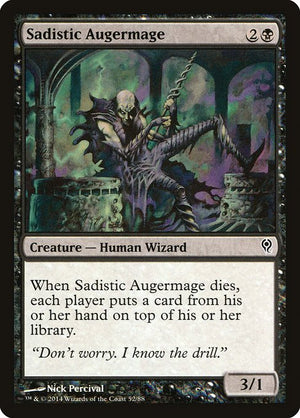 Sadistic Augermage (52) [Duel Decks: Jace vs. Vraska]