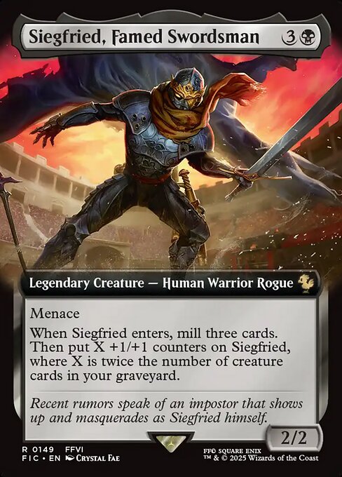Siegfried, Famed Swordsman (149) [Final Fantasy Commander]