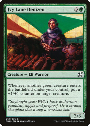 Ivy Lane Denizen (12) [Duel Decks: Elves vs. Inventors]