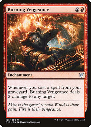 Burning Vengeance (135) [Commander 2019]