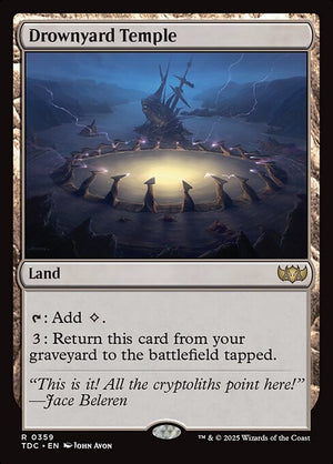 Drownyard Temple (359) [Tarkir: Dragonstorm Commander]