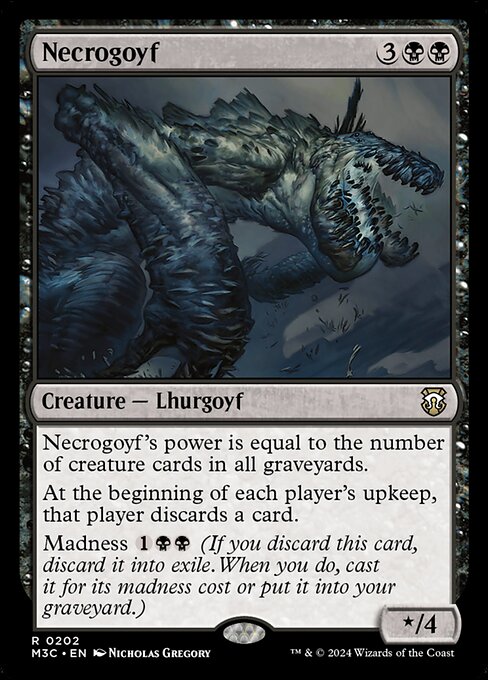 Necrogoyf (202) [Modern Horizons 3 Commander]