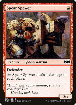 Spear Spewer (117) [Ravnica Allegiance]
