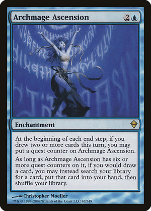 Archmage Ascension (42) [Zendikar]