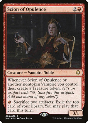 Scion of Opulence (28) [Crimson Vow Commander]