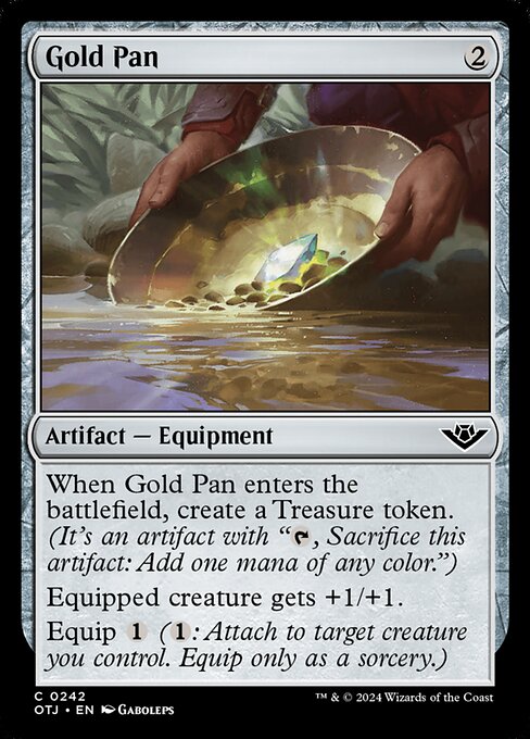 Gold Pan (242) [Outlaws of Thunder Junction]