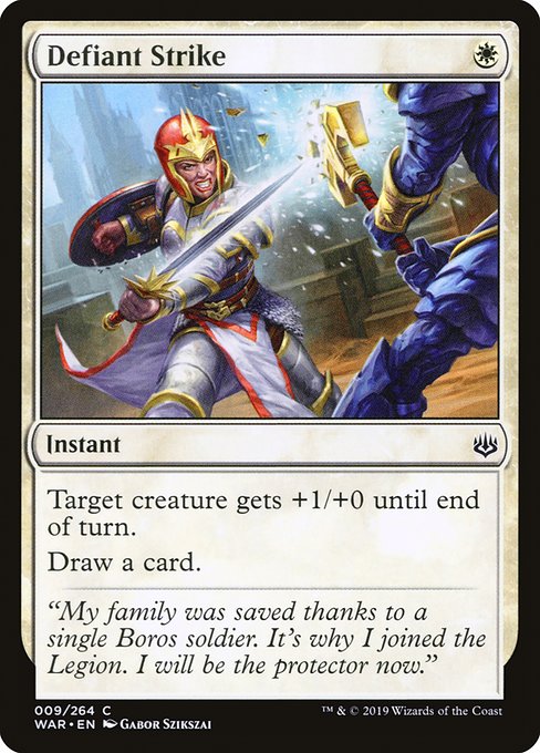 Defiant Strike (9) [War of the Spark]