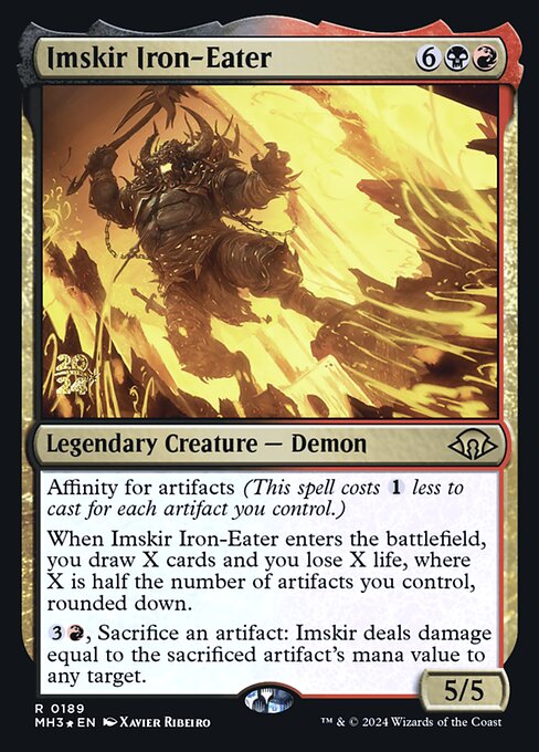 Imskir Iron-Eater (189s) [Modern Horizons 3 Promos]