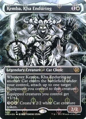Kemba, Kha Enduring (423) [Phyrexia: All Will Be One] [Showcase, Borderless]
