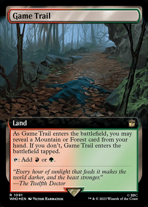 Game Trail (1091) [Doctor Who] [Extended Art]