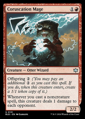 Coruscation Mage (131) [Bloomburrow]