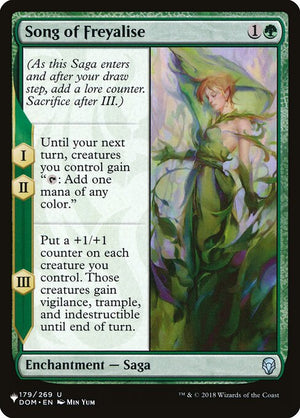 Song of Freyalise (DOM-179) [The List]