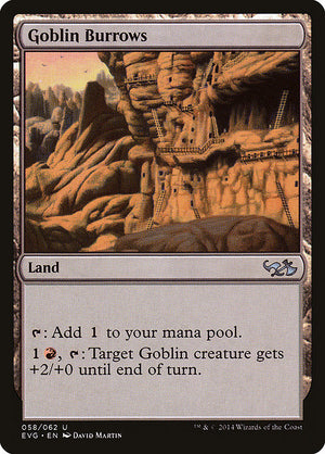 Goblin Burrows (58) [Duel Decks Anthology: Elves vs. Goblins]
