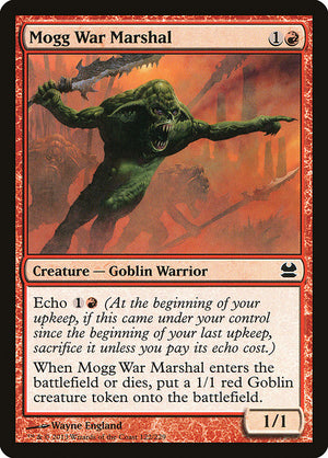 Mogg War Marshal (122) [Modern Masters]