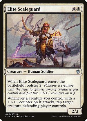 Elite Scaleguard (65) [Commander 2016]