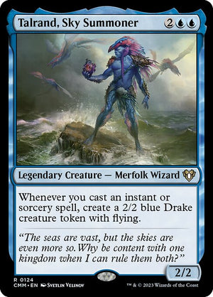 Talrand, Sky Summoner (124) [Commander Masters]