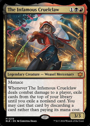 The Infamous Cruelclaw (219) [Bloomburrow]