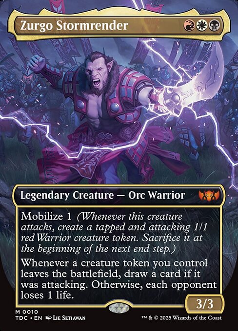 Zurgo Stormrender (10) [Tarkir: Dragonstorm Commander]