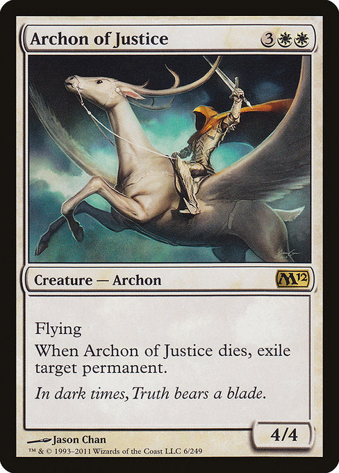 Archon of Justice (6) [Magic 2012]