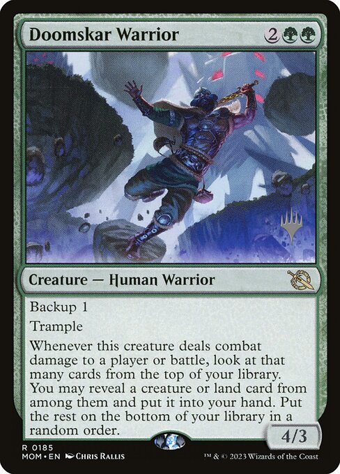 Doomskar Warrior (185p) [March of the Machine Promos]