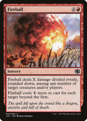 Fireball (56) [Duel Decks Anthology: Jace vs. Chandra]