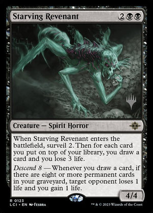 Starving Revenant (123p) [The Lost Caverns of Ixalan Promos]