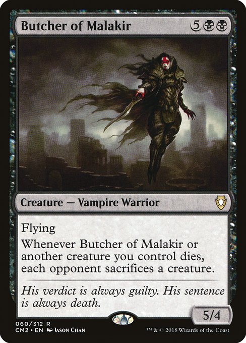 Butcher of Malakir (60) [Commander Anthology Volume II]