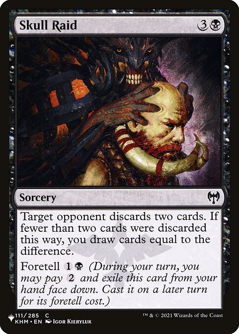 Skull Raid (KHM-111) [The List]