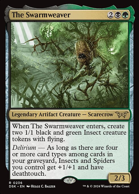 The Swarmweaver (236) [Duskmourn: House of Horror]