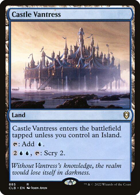 Castle Vantress (885) [Commander Legends: Battle for Baldur's Gate]