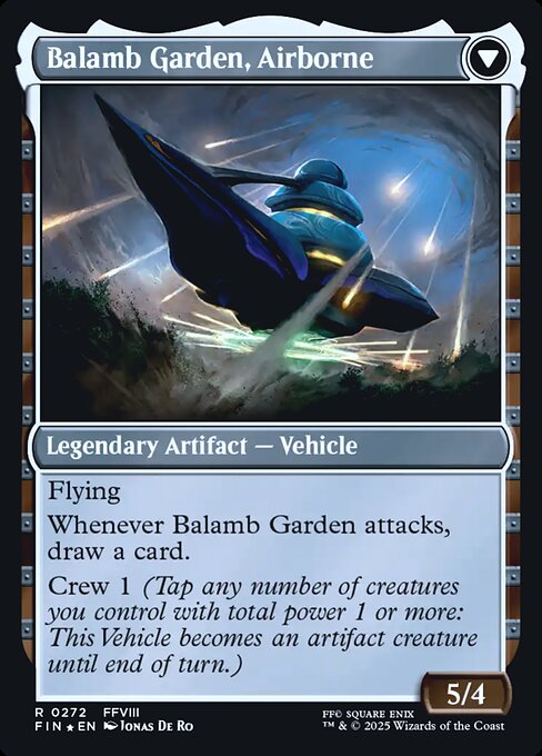 Balamb Garden, SeeD Academy // Balamb Garden, Airborne (272s) [Final Fantasy Promos]
