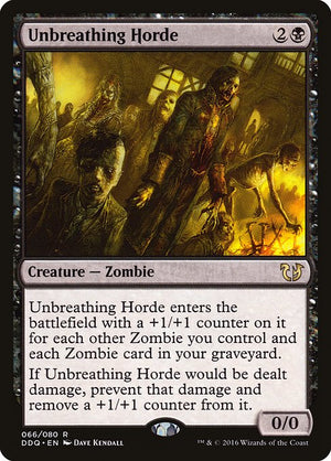 Unbreathing Horde (66) [Duel Decks: Blessed vs. Cursed]