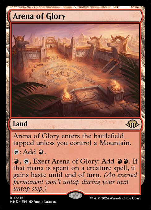 Arena of Glory (215) [Modern Horizons 3]