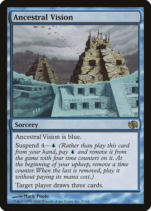 Ancestral Vision (21) [Duel Decks: Jace vs. Chandra]