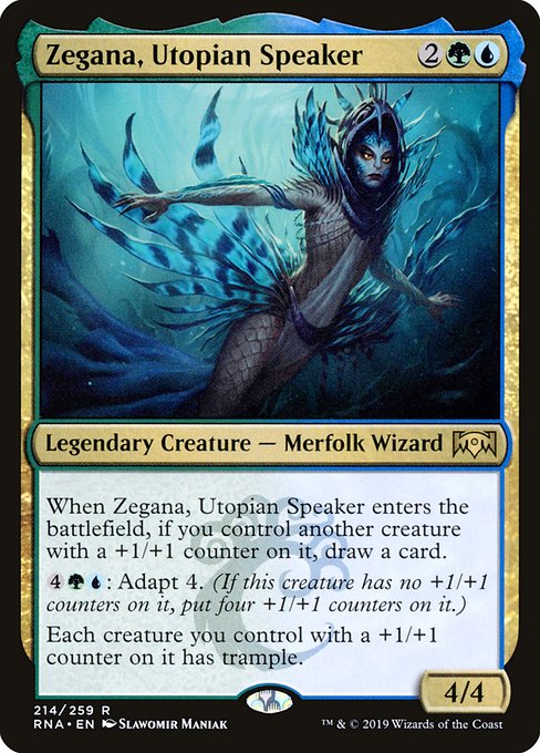 Zegana, Utopian Speaker (214) [Ravnica Allegiance]