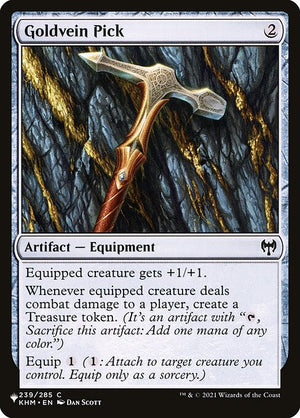 Goldvein Pick (KHM-239) [The List]