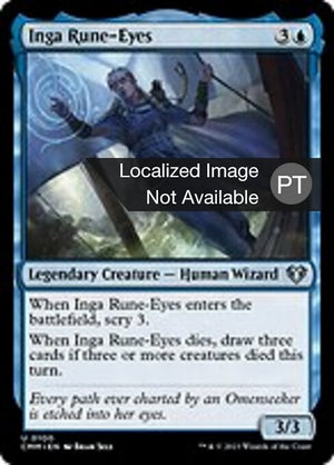Inga Rune-Eyes (100) [Commander Masters]