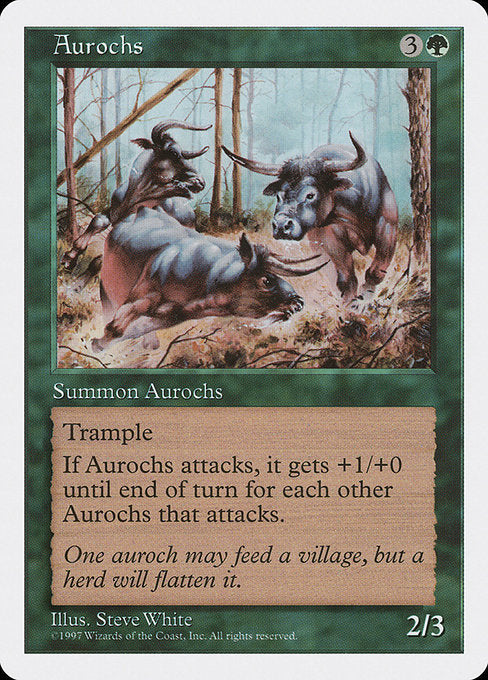 Aurochs (279) [Fifth Edition]
