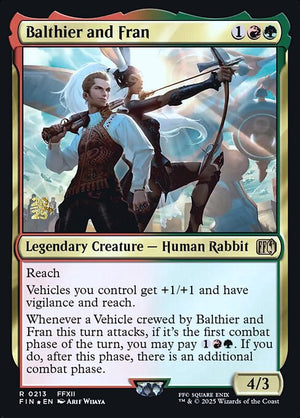 Balthier and Fran (213s) [Final Fantasy Promos]